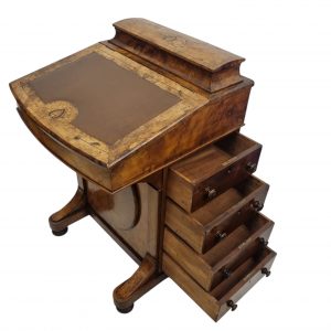 Antique Victorian Davenport Desk / c.1860 - Image 3