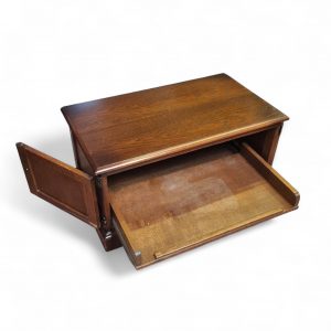 Vintage Old Charm TV Cabinet / Light Oak / c.1970 / FREE DELIVERY - Image 6