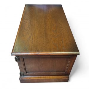 Vintage Old Charm TV Cabinet / Light Oak / c.1970 / FREE DELIVERY - Image 5