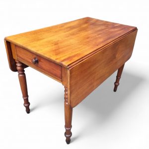 Antique Victorian Mahogany Drop-Leaf Table / c.1860–1880 / FREE DELIVERY - Image 7