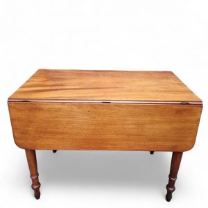 Antique Victorian Mahogany Drop-Leaf Table / c.1860–1880 / FREE DELIVERY - Image 6