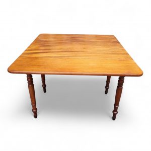 Antique Victorian Mahogany Drop-Leaf Table / c.1860–1880 / FREE DELIVERY - Image 5