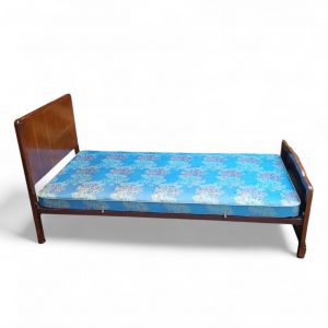 Vintage Harris Lebus Oak Single Bed / c.1930–1940 / FREE DELIVERY - Image 5