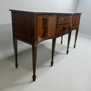 Antique Mahogany Sideboard / Hepplewhite Style / c.1890–1910 / FREE DELIVERY - Image 11