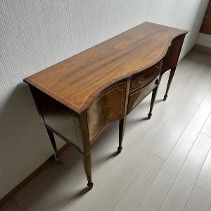 Antique Mahogany Sideboard / Hepplewhite Style / c.1890–1910 / FREE DELIVERY - Image 3