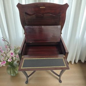 Antique Mahogany Writing Table / Davenport Style Desk / c.1930s / FREE DELIVERY - Image 11