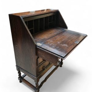 Antique Oak Bureau / Presentation Desk Dated 1920 / FREE DELIVERY - Image 10