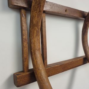 Vintage Bentwood Wall Coat Rack / c.1940s / Hall Hanger / FREE DELIVERY - Image 7