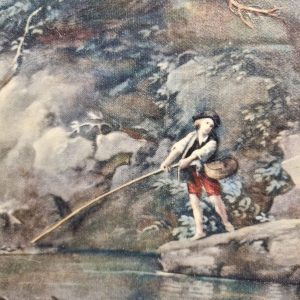 Vintage Textured Print “Serene Pool” after Cignaroli c.1955 / FREE DELIVERY - Image 6