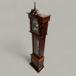 Vintage Grandmother Clock / Mahogany Case / c1970 / Fully Serviced / FREE DELIVERY - Image 6