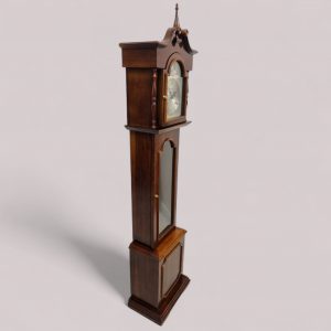 Vintage Grandmother Clock / Mahogany Case / c1970 / Fully Serviced / FREE DELIVERY - Image 5