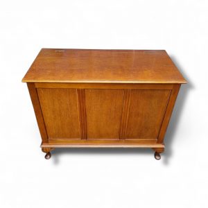 Vintage Oak Blanket Chest / C.W.S. Ltd London Cabinet Factory Enfield / c.1930s–1940s / FREE DELIVERY