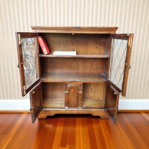 Vintage Oak Bookcase / c.1970 / FREE DELIVERY - Image 3