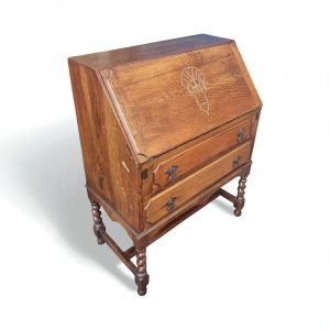 Antique Oak Bureau / c.1930 / FREE DELIVERY - Image 6