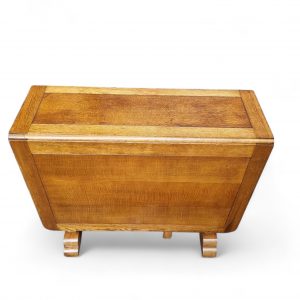 Antique Oak Gateleg Table / Drop-Leaf / c.1930 / FREE DELIVERY - Image 6