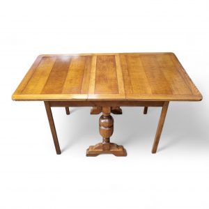 Antique Oak Gateleg Table / Drop-Leaf / c.1930 / FREE DELIVERY - Image 3
