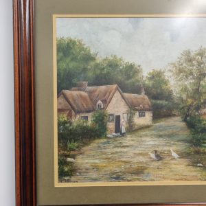 Antique Oil on Canvas Landscape Painting / Signed E. Harrison / Early 20th Century / FREE DELIVERY - Image 6