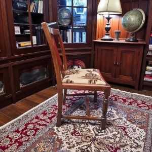 Vintage Oak Dining Chairs / Set of 4 / English Made c.1960 / FREE DELIVERY - Image 3