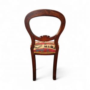 Antique Victorian Balloon Back Chair / c.1880 / FREE DELIVERY - Image 9