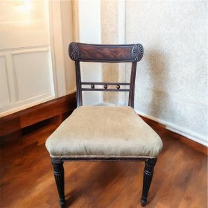 Antique Regency Mahogany Side Chair / c.1820 / FREE DELIVERY