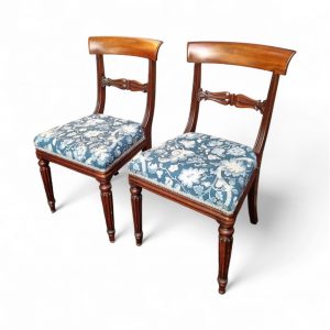 Antique William IV Mahogany Dining Chairs / Set of Two /c.1835 / FREE DELIVERY - Image 9