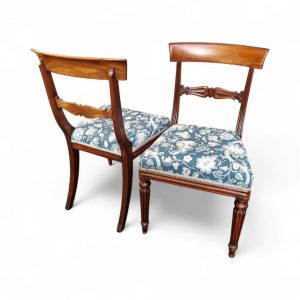 Antique William IV Mahogany Dining Chairs / Set of Two /c.1835 / FREE DELIVERY - Image 4