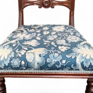 Antique Regency Mahogany Carved Bar Back Chair / c.1820 / FREE DELIVERY - Image 3