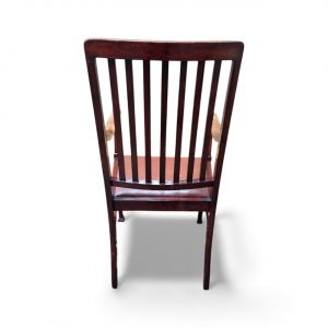 Antique Edwardian Oak Desk Armchair / c.1910 / FREE DELIVERY - Image 5