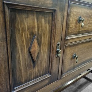 Antique Oak Sideboard with Mirror Back / Early 20th Century / FREE DELIVERY - Image 6