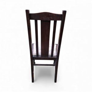 Antique Oak Dining Chairs / Set of 4 / c1930 / FREE DELIVERY - Image 10