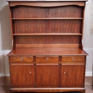 Vintage Stag Minstrel Dresser / 1960s / Open Bookcase Top / Wooden Sideboard / FREE DELIVERY