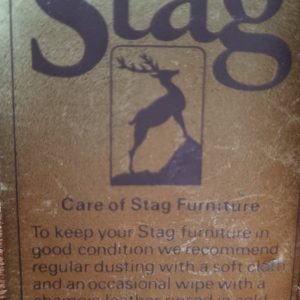 Vintage Stag Minstrel Dresser / 1960s / Open Bookcase Top / Wooden Sideboard / FREE DELIVERY - Image 6