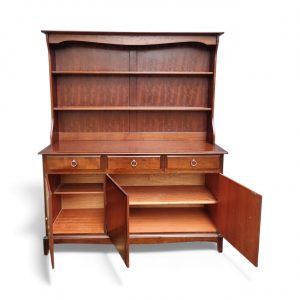 Vintage Stag Minstrel Dresser / 1960s / Open Bookcase Top / Wooden Sideboard / FREE DELIVERY - Image 4