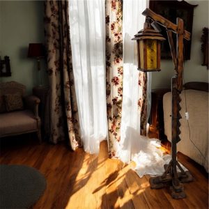 Vintage Wooden Adjustable Floor Lamp / c1970 / FREE DELIVERY - Image 8