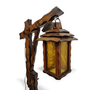 Vintage Wooden Adjustable Floor Lamp / c1970 / FREE DELIVERY - Image 6