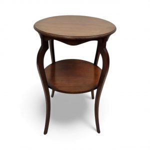 Antique Mahogany Two-Tier Occasional Table / c1940 / FREE DELIVERY - Image 1