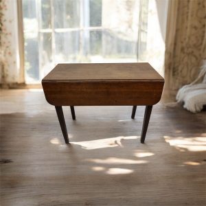 Antique Oak Drop Leaf Kitchen Table / c.1920 / FREE DELIVERY - Image 6