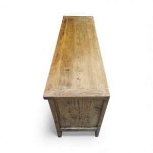 Vintage Wooden Sideboard Oriental Style / Brass Hardware /c 1950 / FREE DELIVERY - Image 10