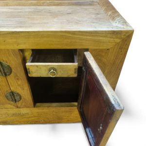 Vintage Wooden Sideboard Oriental Style / Brass Hardware /c 1950 / FREE DELIVERY - Image 7