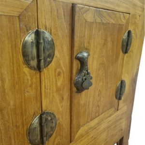 Vintage Wooden Sideboard Oriental Style / Brass Hardware /c 1950 / FREE DELIVERY - Image 5
