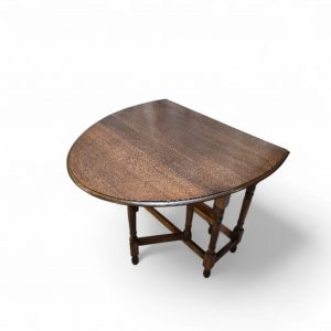 Vintage Oak Dining Table / Drop-Leaf / 1970s / FREE DELIVERY - Image 1