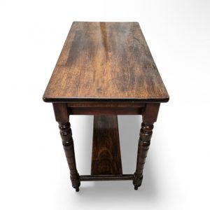 Vintage Hall Table / 1970s / Turned Legs / Original Finish / FREE DELIVERY - Image 10