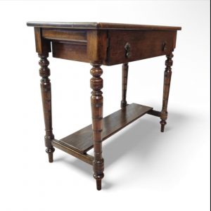 Vintage Hall Table / 1970s / Turned Legs / Original Finish / FREE DELIVERY - Image 8