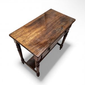 Vintage Hall Table / 1970s / Turned Legs / Original Finish / FREE DELIVERY - Image 5