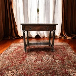 Vintage Hall Table / 1970s / Turned Legs / Original Finish / FREE DELIVERY - Image 4