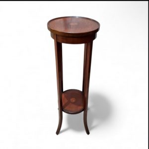 Antique Edwardian Mahogany Plant Stand / Early 20th Century / Inlaid Detail / FREE DELIVERY - Image 9