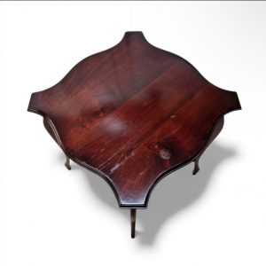 Vintage Mahogany Side Table / c. 1960 / Elegant Curved Design / FREE DELIVERY - Image 3