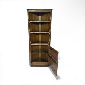 Vintage Ercol Corner Cabinet / Solid Elm / 1970s / Excellent Condition / FREE DELIVERY - Image 4
