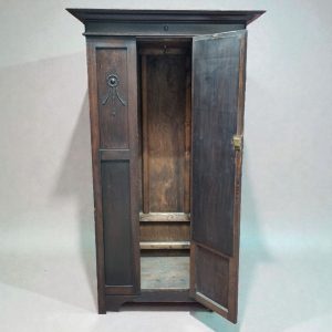 Antique Oak Wardrobe / Early 20th Century / Solid Oak / FREE DELIVERY - Image 4