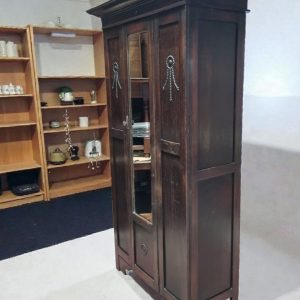 Antique Oak Wardrobe / Early 20th Century / Solid Oak / FREE DELIVERY - Image 11